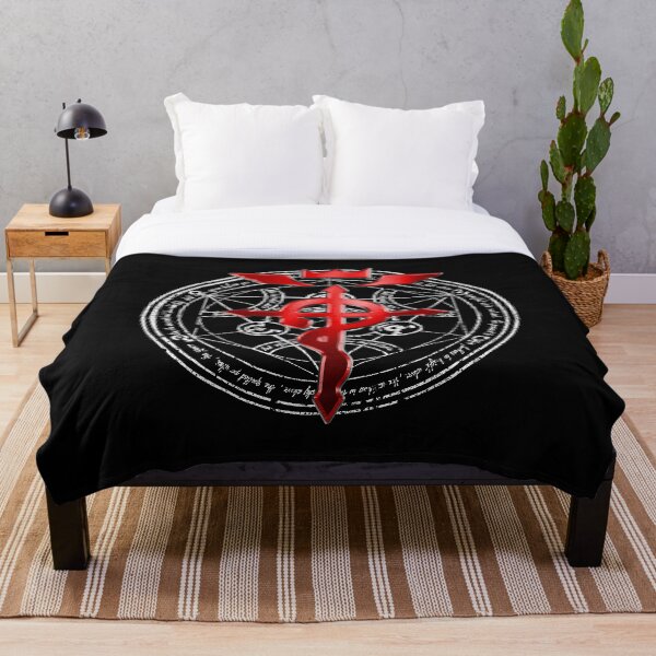 Fullmetal Alchemist Transmutation Symbol Throw Blanket