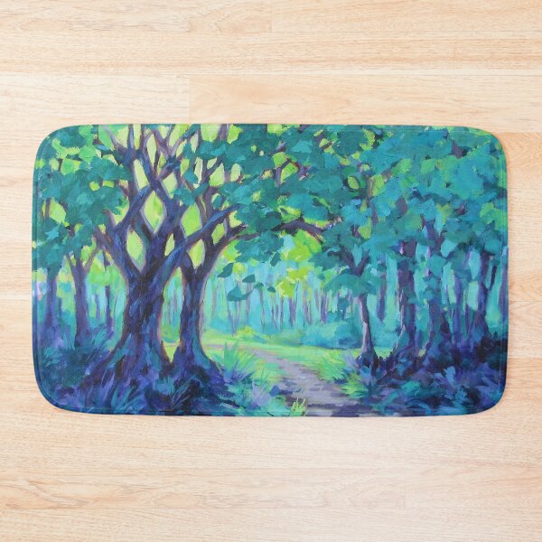 Item preview, Morning Walk forest light painting designed and sold by Karen Ilari.