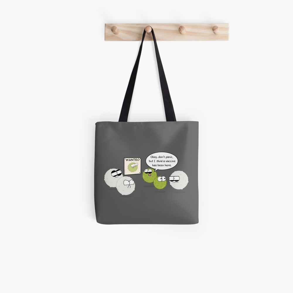 Wanted Virus Tote Bag