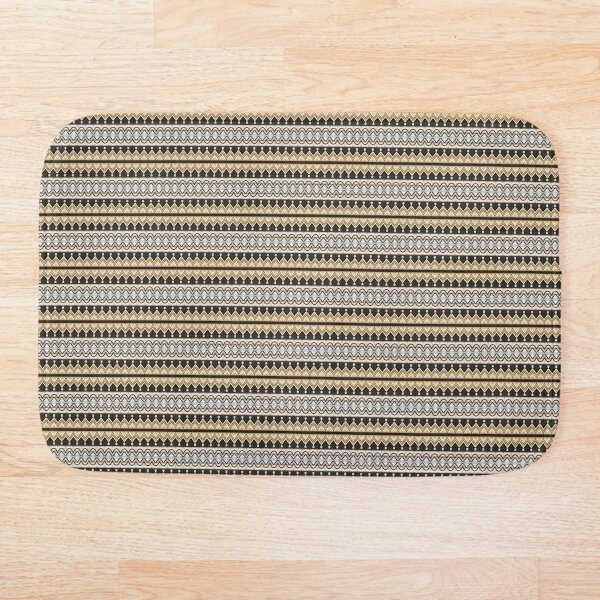 Item preview, Classic Tribal Brown Zigzag pattern designed and sold by siwabudda.