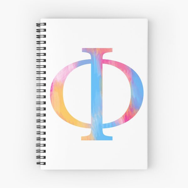 Item preview, Sunrise Phi Letter designed and sold by AdventureFinder.