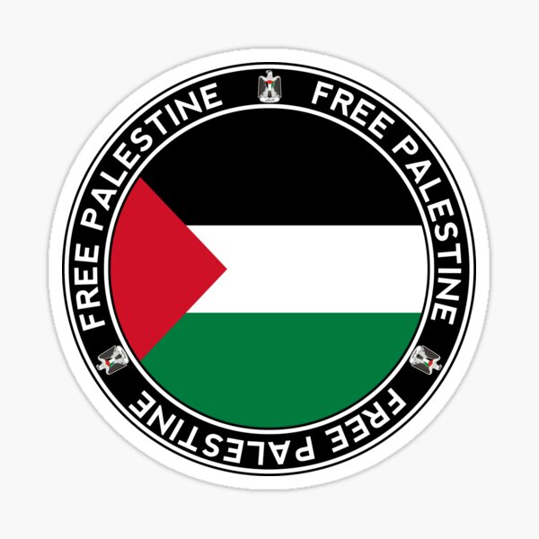 Bulk lot 10 x sticker stickers decal vinyl decals national flag car palestine
