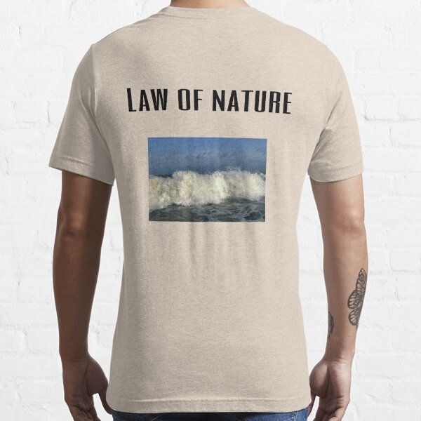 Law of Nature Unisex T-shirt Geometrictshirt Graphic 