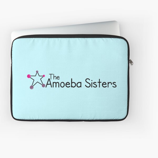 The Amoeba Sisters Laptop Sleeve