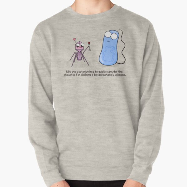 Bacteriophage Valentine Pullover Sweatshirt
