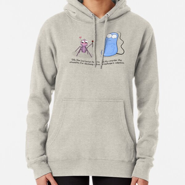 Bacteriophage Valentine Pullover Hoodie
