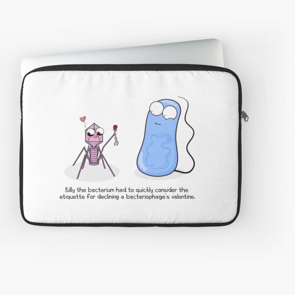Bacteriophage Valentine Laptop Sleeve