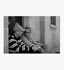 The Conversation Photographic Print