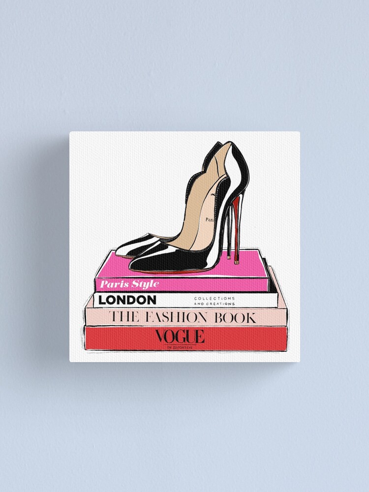 Alternate view of fashion heels canvas Canvas Print