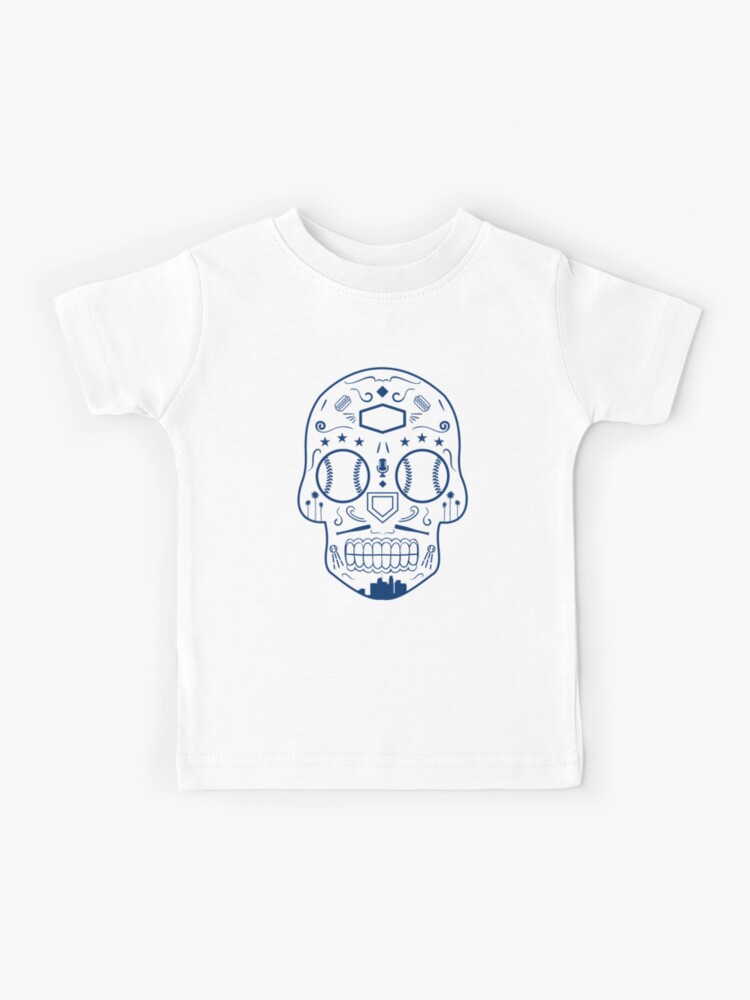 Los Angeles Sugar Skull Shirt Los Angeles Baseball Shirt 