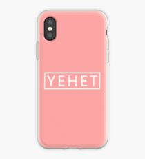yehet (pink background) iPhone Case