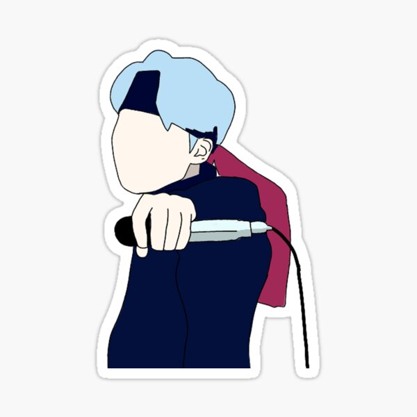 BTS Mic Drop Stickers | Kpop Sticker pack | Bangtan Stickers