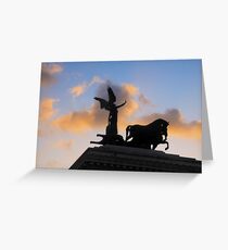 The Quadriga, Victor Emmanuel Monument, Rome, Italy Greeting Card