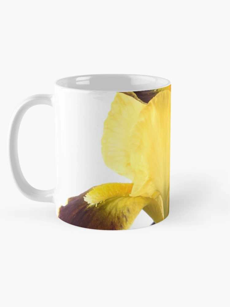 Thumbnail 5 of 6, Coffee Mug, Bearded iris designed and sold by Chris Burrows.