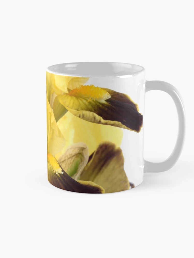 Thumbnail 3 of 6, Coffee Mug, Bearded iris designed and sold by Chris Burrows.