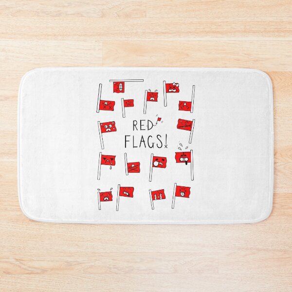 Item preview, Red Flags designed and sold by Kirsty Finnigan.