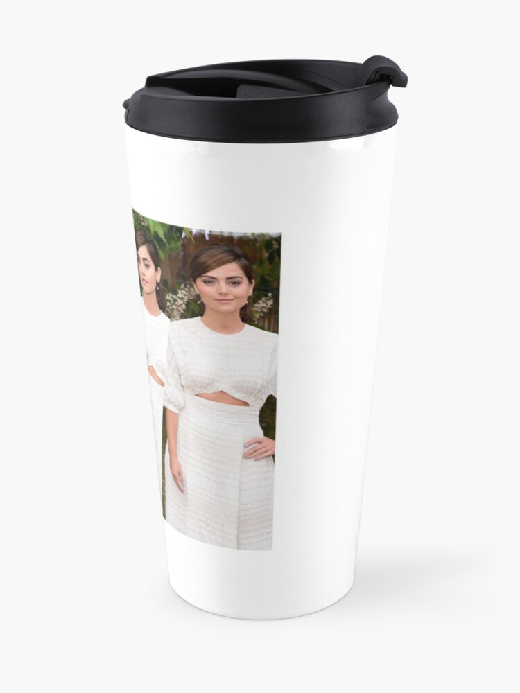 Jenna Coleman 4 Travel Mug By Nyeemhussein Redbubble