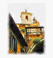 Arco Farnese, Via Giulia, Rome, Italy Photographic Print