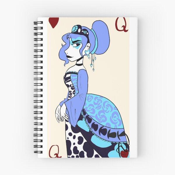 Item preview,  Queen of hearts (Blue version) designed and sold by UnicornDaya.