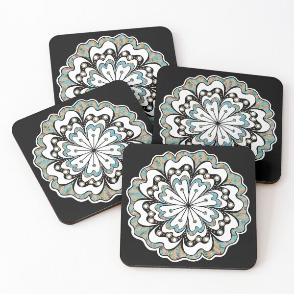 Item preview, "Blomst 1" | Mandala Flower designed and sold by LiseHoltArt.