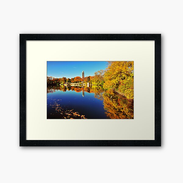 Quarry Lake, Riverwalk Park Framed Art Print