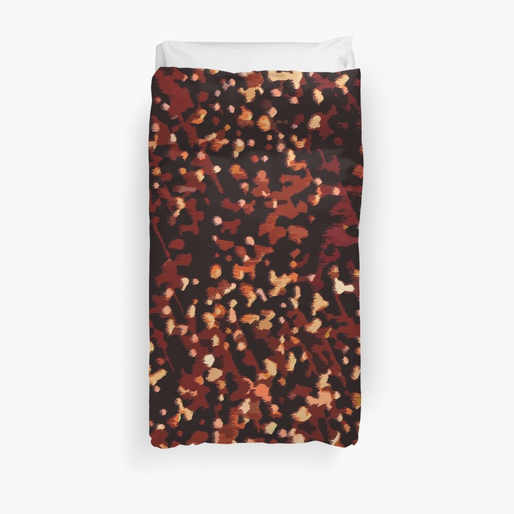 Abstract Motion Pattern Duvet Cover