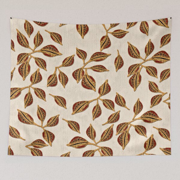 Item preview, Golden Seed Pods Print designed and sold by SandAndChi.
