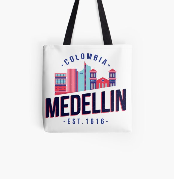 Colombia Medellin Bolsa estampada de tela