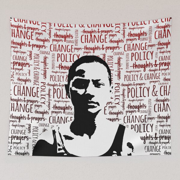 Item preview, Policy and Change Gun Reform designed and sold by Olivia Ossege.