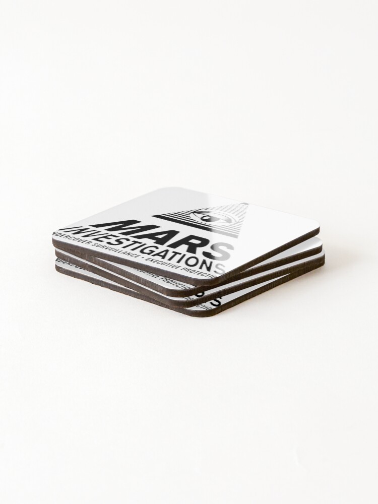 Alternate view of Mars Investigations - Veronica Mars Coasters (Set of 4)