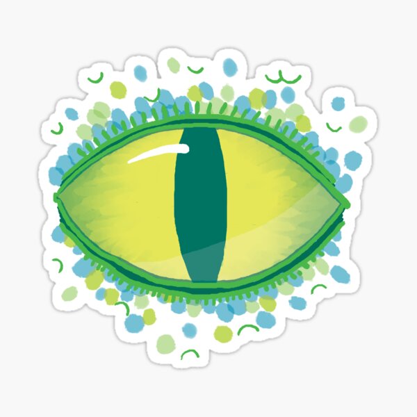Item preview, Sparkling Reptilian Eye designed and sold by gillyvale.