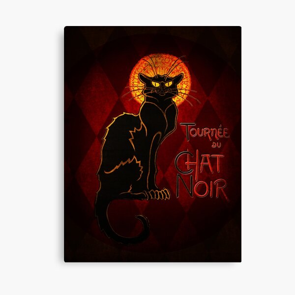 Chat Noir Canvas Print