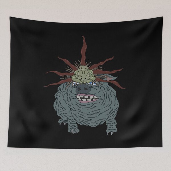 Item preview, Bloodborne maneater boar and his sun designed and sold by DigitalCleo.