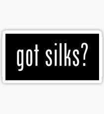 got silks? sticker Sticker