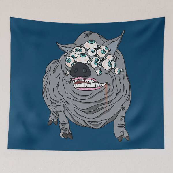 Item preview, Bloodborne maneater boar designed and sold by DigitalCleo.