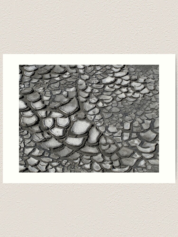Alternate view of Crack patterns Art Print