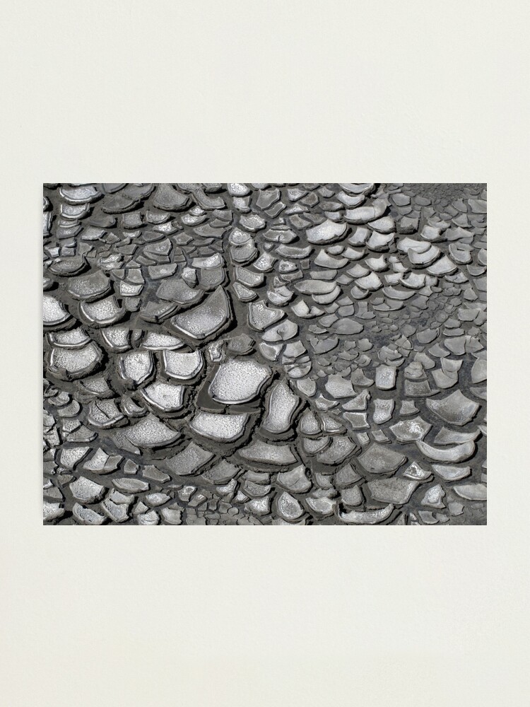 Alternate view of Crack patterns Photographic Print