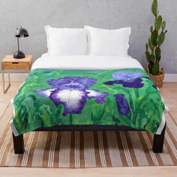 Item preview, Spring Iris Garden designed and sold by Wyndee Breheny.