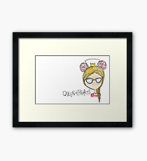 Queen of Hearts Framed Print