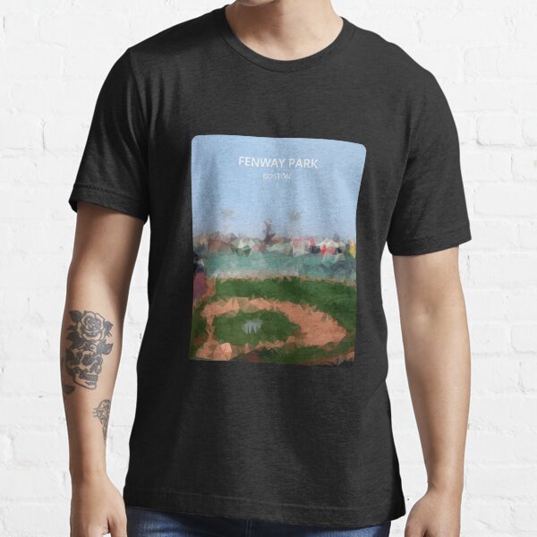 Men's Mitchell & Ness Property of Fenway Park Red T-Shirt