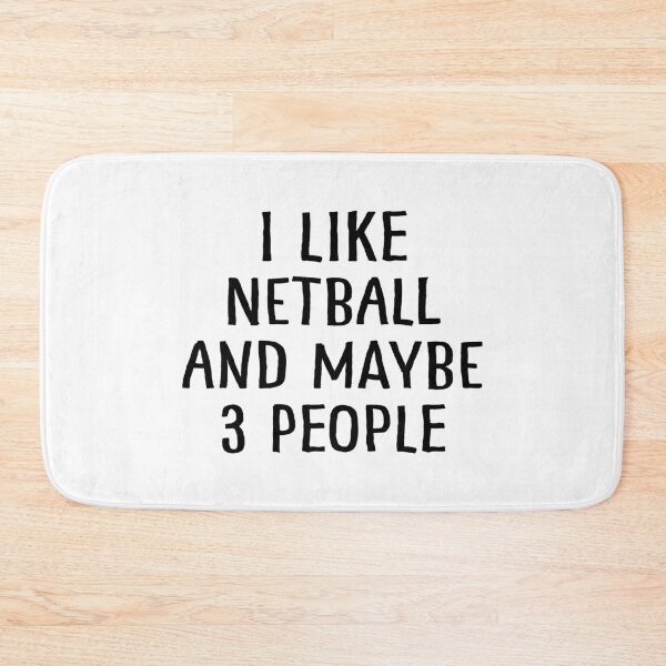 Item preview, I Like Netball and Maybe 3 People designed and sold by teesaurus.