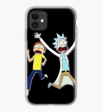 Rick and Morty Running iPhone Case