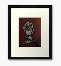 Moriarty Was Real Framed Print