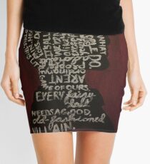 Moriarty Was Real Mini Skirt