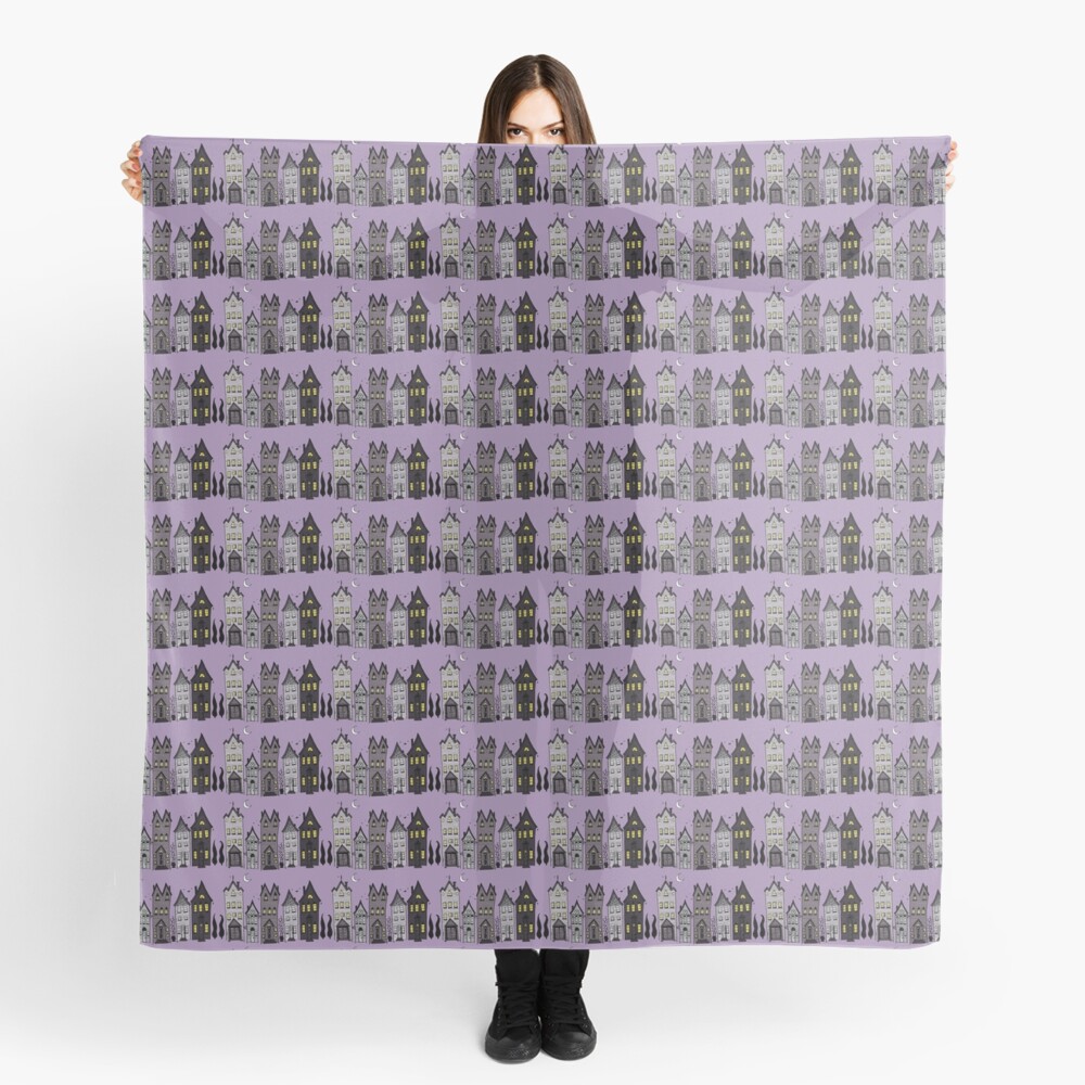 Haunted Houses Scarf