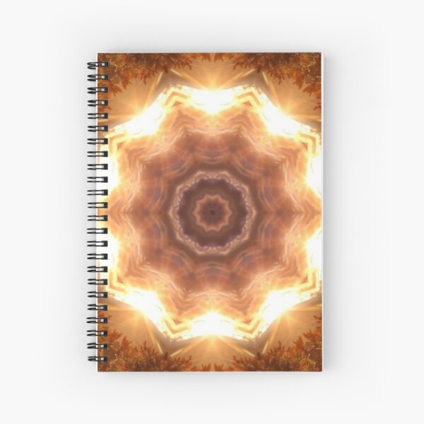 Forest Fire Spiral Notebook