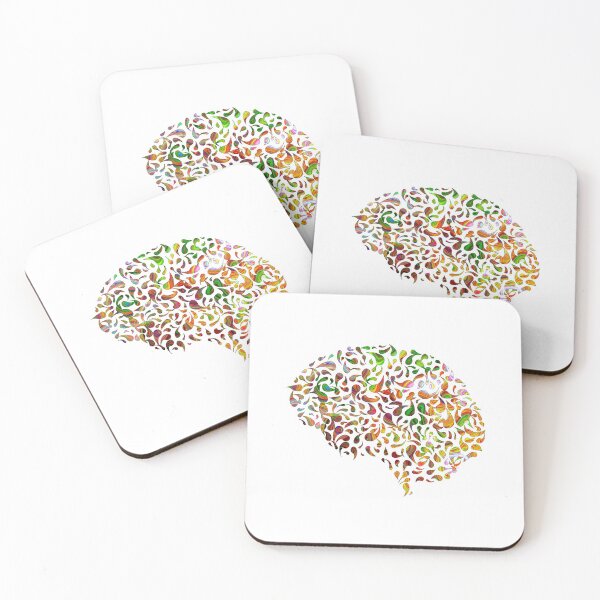 Item preview, Cortical Garden (on white) [Brain Drops Series] designed and sold by ColorfulCortex.