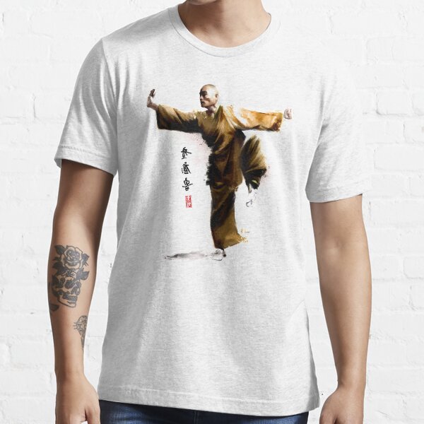 "Shaolin Kung Fu" Tshirt for Sale by ILYOart Redbubble kung fu t