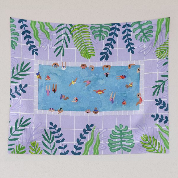 Item preview, Purpool designed and sold by HeloBirdie.