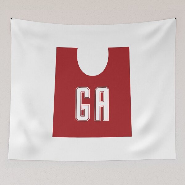 Item preview, Netball GA designed and sold by teesaurus.